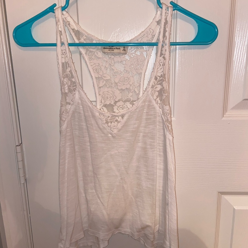 Abercrombie lace tank top
